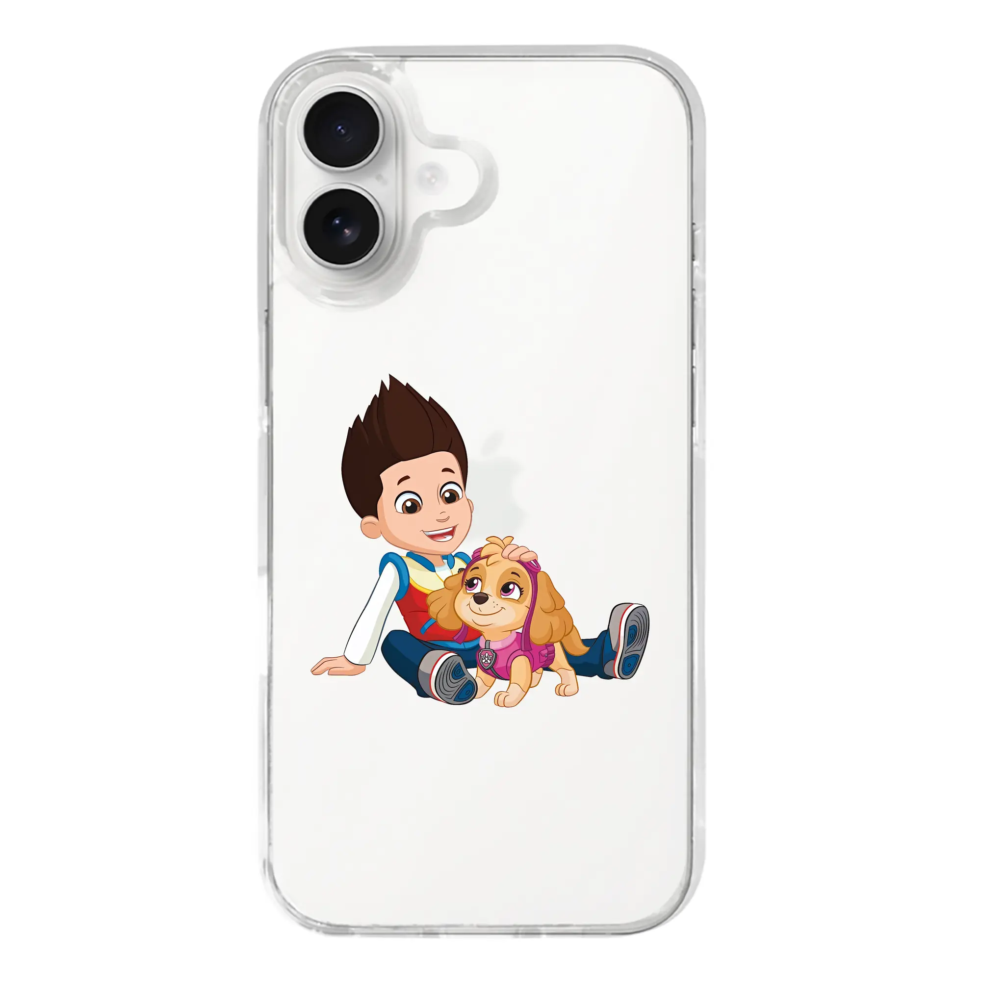 パウ・パトロール グッズ ライダー - iPhone 17シリーズ 透明スマホケース – 薄型・耐衝撃・精密フィット保護カバー